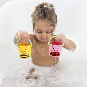 img 1 attached to Zoo Stack & Pour Buckets by Skip Hop - Fun Baby Bath Toy