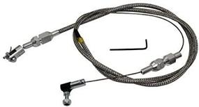 img 3 attached to 🔗 Mota Performance Universal Throttle Cable Assembly - 36" Braided Stainless Steel