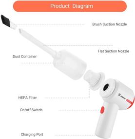 img 3 attached to 🧼 DEKOPRO Aluminum Cleaning Cordless Portable