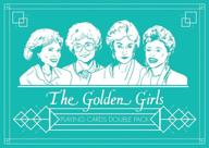 exquisite usaopoly golden girls playing card set: a fun-filled tribute to the beloved classic tv series логотип