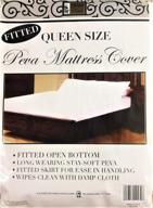 🛏️ enhanced comfort and protection: better home peva fitted mattress cover protector - waterproof and dust-free queen bed sheet logo