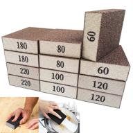 🔸 ultimate drywall sanding sponges sandpaper assortment: perfect for a flawless finish! logo