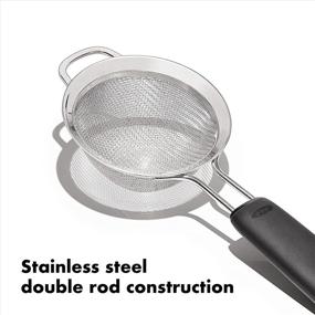 img 1 attached to 🔍 OXO Good Grips 3-Inch Mini Strainer: Convenient Multicolor Kitchen Tool