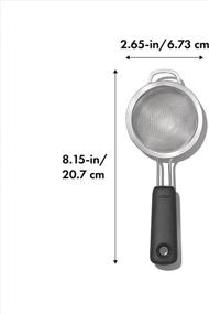 img 3 attached to 🔍 OXO Good Grips 3-Inch Mini Strainer: Convenient Multicolor Kitchen Tool