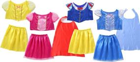 img 3 attached to 👸 Little Princess Toddler Dress Costumes