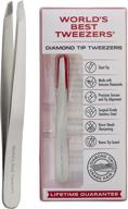 worlds best tweezers diamond tweezer logo