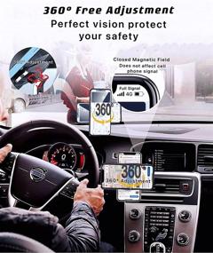 img 2 attached to Strip Shaped Magnetic Dashboard Strong Stickiness 360°Adjustmen Universal