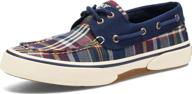 👞 sperry halyard 2 eye blue men's shoes: authentic nautical style for the modern gentleman logo