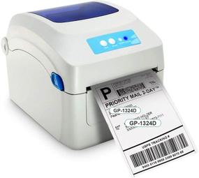 img 3 attached to Versatile Shipping Label Printer for Amazon, eBay, Shopify, and More: Barcode Thermal Direct Printer with 4x6 inch Labels (Not Compatible with Mac)
