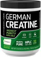 💪 pure creapure german creatine monohydrate - 500g / 98 servings: the ultimate in purity and quality logo