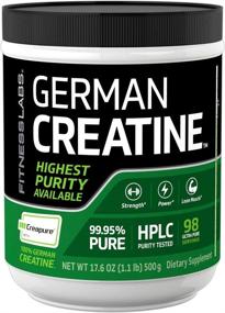 img 4 attached to 💪 Pure Creapure German Creatine Monohydrate - 500g / 98 Servings: The Ultimate in Purity and Quality