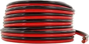 img 3 attached to 🔌 GS Power Flexible 10 AWG 50ft Red/Black Bonded Zip Cord Cable: High-Quality Oxygen Free Copper for Car Audio & LED Light Wiring