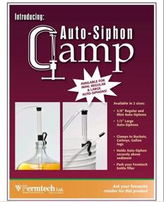 img 2 attached to 🍷 Fermtech 3/8" Mini Deluxe Siphoning Kit: Efficient Auto-Siphon, Pro Wine Bottle Filler, Tubing, and Clamp