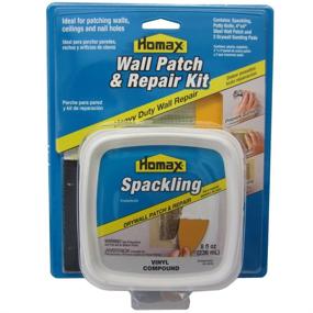 img 1 attached to 🛠️ Homax Drywall Patch and Repair Kit: 4"x4" Wall Patch for Quick Fixes