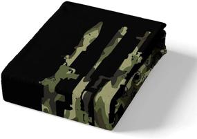 img 2 attached to Camouflage Pattern American Breathable Bedspread