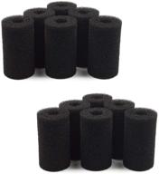 🐠 12-pack qzbhct pre filter sponge foam rolls for fluval edge aquarium fish tank accessories логотип