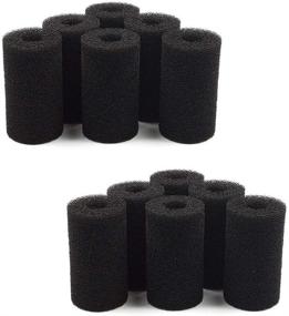 img 4 attached to 🐠 12-Pack Qzbhct Pre Filter Sponge Foam Rolls for Fluval Edge Aquarium Fish Tank Accessories