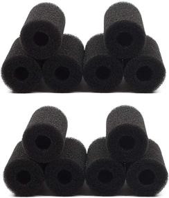 img 3 attached to 🐠 12-Pack Qzbhct Pre Filter Sponge Foam Rolls for Fluval Edge Aquarium Fish Tank Accessories