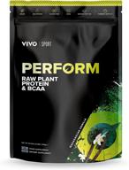 🌱 vivo life perform - large madagascan vanilla vegan protein blend with bcaa, gluten-free, and soy-free protein shake logo