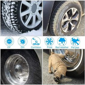 img 1 attached to RVMasking Motorhome Waterproof Coating Protectors Tires & Wheels