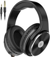 🎧 oneodio wired headphones - over ear headphones with dual jack noise isolation, professional studio monitor & mixing recording headphones for guitar amp drum keyboard podcast pc computer logo