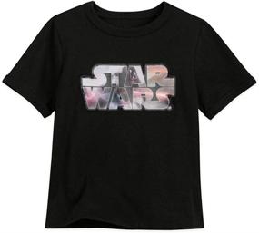 img 2 attached to 🌟 Boys' Star Wars Logo Lenticular T-Shirt - Perfect for Fans!