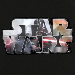 img 1 attached to 🌟 Boys' Star Wars Logo Lenticular T-Shirt - Perfect for Fans!