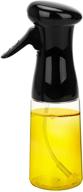 🔥 yasuoa oil spray bottle: the perfect barbecue spray pot for kitchen bbq, baking, roasting, frying, and enhanced oil control (210ml/7oz, black) логотип