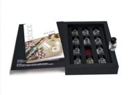 aroma set red wine for sommeliers and wine lovers - tasterplace english tasting tool логотип