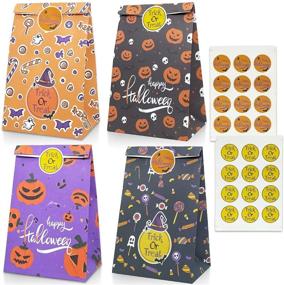 img 4 attached to Halloween Stickers Birthday Decoration Supplies Gift Wrapping Supplies