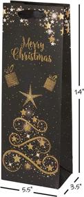 img 3 attached to 🎁 Stylish Holiday Wine Gift Bags: Enhance your Christmas Retail Store with Premium Fixtures & Equipment