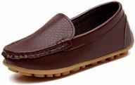 rvrovic loafers oxford leather toddler boys' shoes via loafers логотип