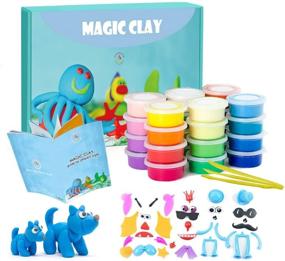 img 4 attached to Stretchy Accessories Modeling Clay 🎨 Kit for Creative Arts & Crafts
