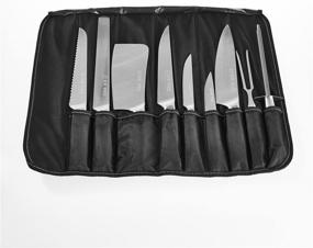 img 2 attached to Efficiently Slice and Dice with the Ross Henery Professional 9 Piece Chef Knife Set: Japanese Style Kitchen Knives with Sharpening Steel in Handy Canvas Carry Case