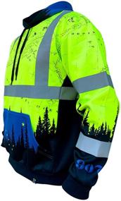 img 3 attached to SafetyShirtz SS360 Alaska Safety Hoody