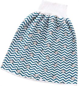 img 4 attached to Ultimate Toddler Waterproof Training Pants: Cloth Diaper Skirts for Baby 🩲 Boy Girl - Ideal Bed Clothes for Night Time Sleeping & Potty Training