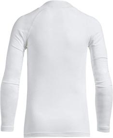 img 3 attached to 👕 Stay Cozy and Warm with BALEAF Youth Boys' Compression Thermal Shirt Fleece Baselayer Long Sleeve Cold Gear Mock Top