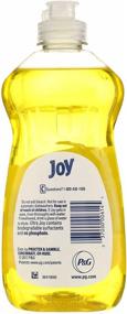 img 2 attached to 🍋 Joy Ultra Dishwashing Liquid, Lemon Scent, 12.6 oz-3 pk: Powerful Cleaning for Sparkling Dishes