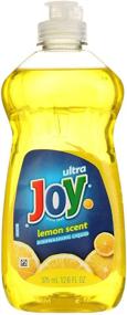 img 3 attached to 🍋 Joy Ultra Dishwashing Liquid, Lemon Scent, 12.6 oz-3 pk: Powerful Cleaning for Sparkling Dishes