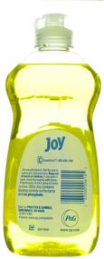 img 1 attached to 🍋 Joy Ultra Dishwashing Liquid, Lemon Scent, 12.6 oz-3 pk: Powerful Cleaning for Sparkling Dishes