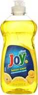 🍋 joy ultra dishwashing liquid, lemon scent, 12.6 oz-3 pk: powerful cleaning for sparkling dishes logo