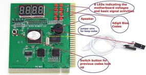 img 3 attached to 💻 Optimized Starter Kit for Power Diagnostic Post Test of New Desktop PC and Laptop Computer Motherboard