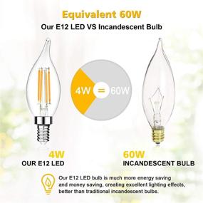 img 2 attached to 🔦 Ascher Candelabra Decorative Non Dimmable Industrial Electrical Lighting Components: A Comprehensive Review