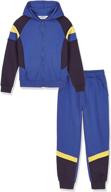 boys' clothing: kid nation sport hooded jacket - boost your child's style and comfort! logo