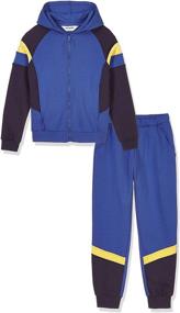 img 2 attached to Boys' Clothing: Kid Nation Sport Hooded Jacket - Boost your child's style and comfort!