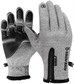 img 4 attached to Winter Gloves Waterproof Cycling Outdoor