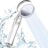 🚿 nakedpipe filtered shower head: high pressure handheld showerhead for softening hard water, chlorine & fluoride filtration, relief for dry & itchy skin, rust & dust purification - easy, standard fit installation logo