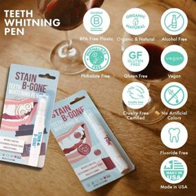 img 1 attached to ☕ Say Goodbye to Coffee Stains with Dr. Brite Stain B-Gone Teeth Whitening Pen!