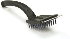 img 2 attached to GrillPro 77336 Resin Grill Brush - 10.5-Inch Stainless Steel Bristles