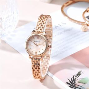 img 2 attached to Clastyle Bracelet Stylish Watches Rhinestone